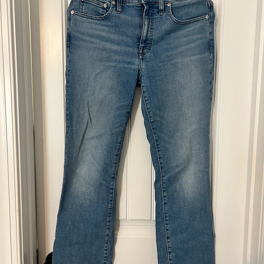 Madewell Women's Boot Cut Jeans in Light Blue